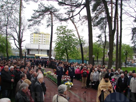 В Ірпені вшанували пам’ять ліквідаторів аварії на ЧАЕС