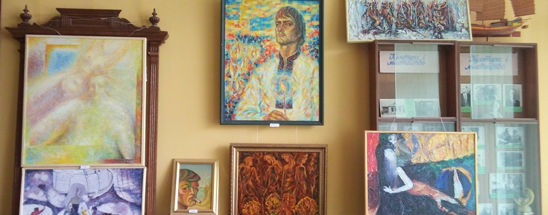 Виставка картин Миколи Канєвського відкрита до вересня